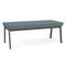 Lesro Newport 2 Seat Bench, 45 in W 21 in L 18.5 in H NP2001 - alternate 3